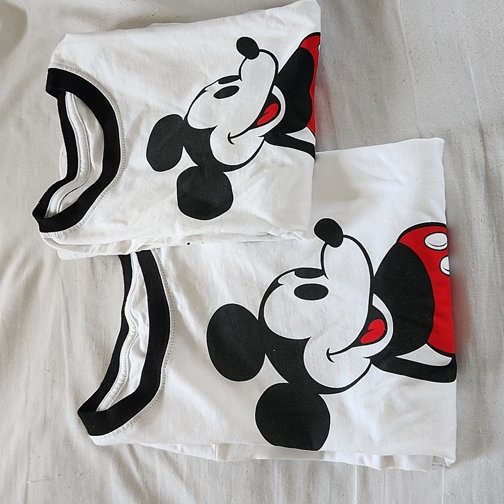 2 Walt Disney Mickey Mouse t-shirts, brand new, NWT🎉
